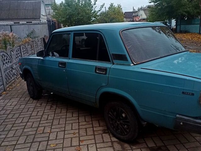 Синій ВАЗ 2107, об'ємом двигуна 1.5 л та пробігом 100 тис. км за 890 $, фото 1 на Automoto.ua
