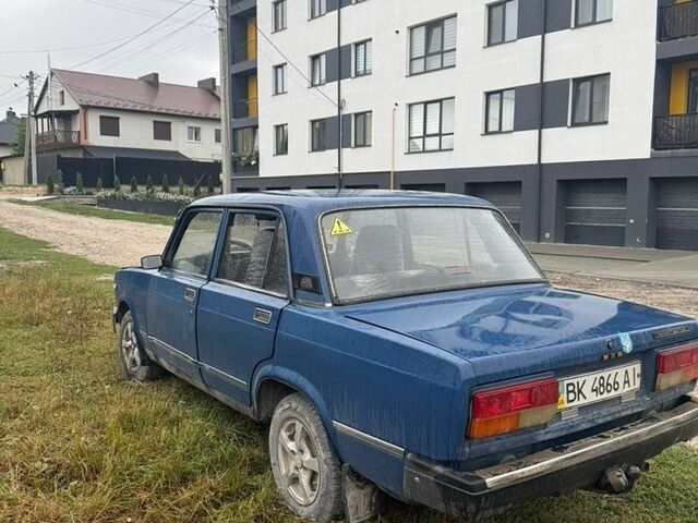 Синий ВАЗ 2107, объемом двигателя 1.5 л и пробегом 100 тыс. км за 300 $, фото 7 на Automoto.ua