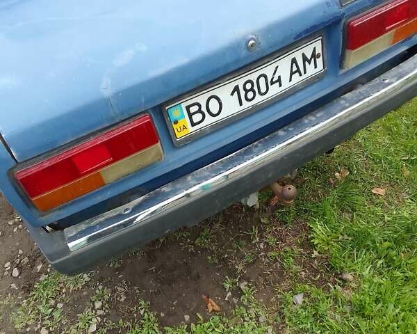 Синий ВАЗ 2107, объемом двигателя 1.5 л и пробегом 180 тыс. км за 800 $, фото 1 на Automoto.ua