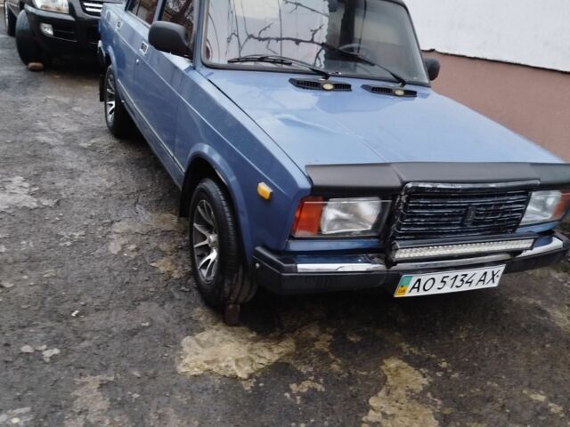 Синий ВАЗ 2107, объемом двигателя 0 л и пробегом 90 тыс. км за 1200 $, фото 5 на Automoto.ua