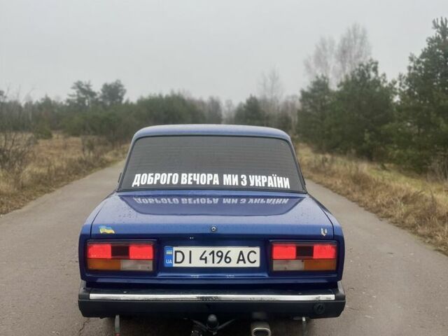 Синий ВАЗ 2107, объемом двигателя 1.5 л и пробегом 204 тыс. км за 1700 $, фото 5 на Automoto.ua