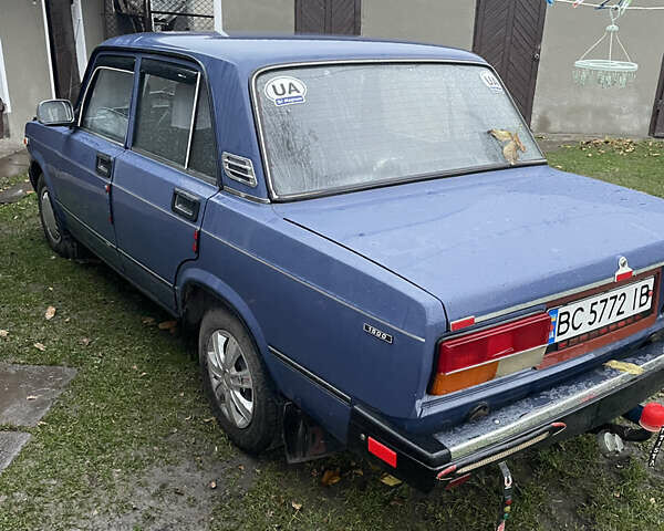 ВАЗ 2107 2005 в Золочев на Automoto.ua Синий ВАЗ 2107, объемом двигателя 1.45 л и пробегом 64 тыс. км за 1100 $, фото 2 на Automoto.ua
