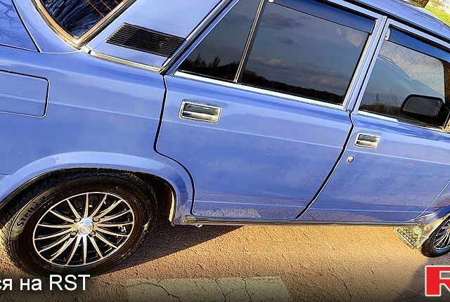 Синий ВАЗ 2107, объемом двигателя 1.5 л и пробегом 126 тыс. км за 1900 $, фото 1 на Automoto.ua