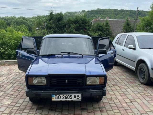 Синий ВАЗ 2107, объемом двигателя 1.5 л и пробегом 3 тыс. км за 1200 $, фото 7 на Automoto.ua