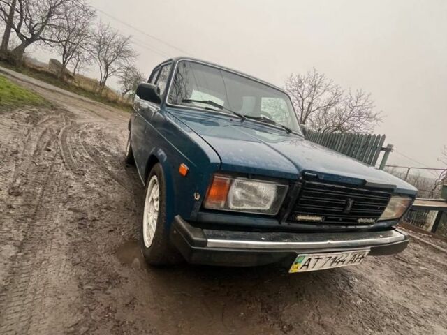 Синій ВАЗ 2107, об'ємом двигуна 6 л та пробігом 57 тис. км за 900 $, фото 2 на Automoto.ua