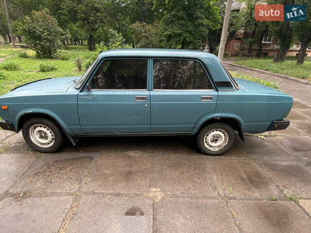 Синий ВАЗ 2107, объемом двигателя 1.5 л и пробегом 150 тыс. км за 1299 $, фото 1 на Automoto.ua