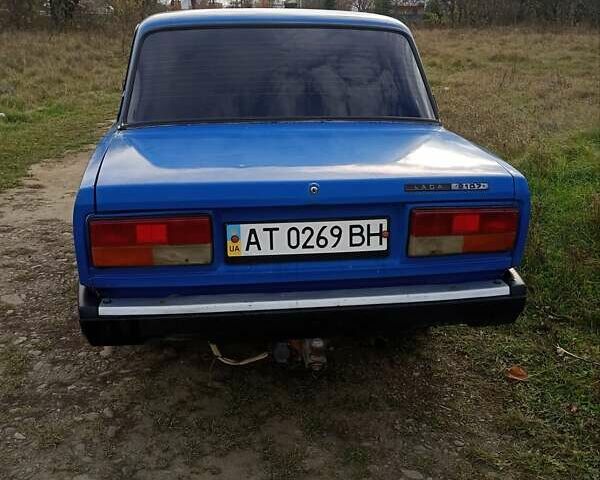 Синий ВАЗ 2107, объемом двигателя 1.5 л и пробегом 100 тыс. км за 1150 $, фото 5 на Automoto.ua