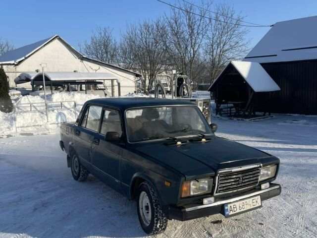 Синий ВАЗ 2107, объемом двигателя 0 л и пробегом 250 тыс. км за 750 $, фото 4 на Automoto.ua