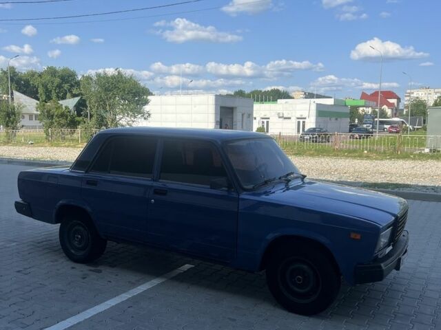 Синий ВАЗ 2107, объемом двигателя 1.5 л и пробегом 75 тыс. км за 1650 $, фото 8 на Automoto.ua