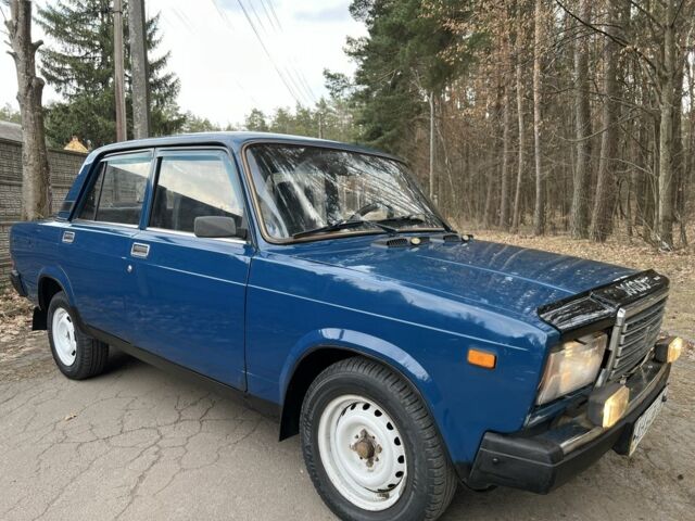 Синій ВАЗ 2107, об'ємом двигуна 1.5 л та пробігом 70 тис. км за 1000 $, фото 1 на Automoto.ua
