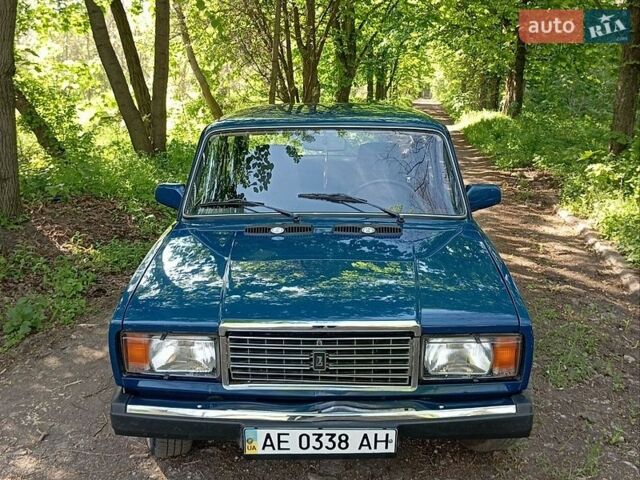 Синий ВАЗ 2107, объемом двигателя 1.5 л и пробегом 65 тыс. км за 2350 $, фото 2 на Automoto.ua