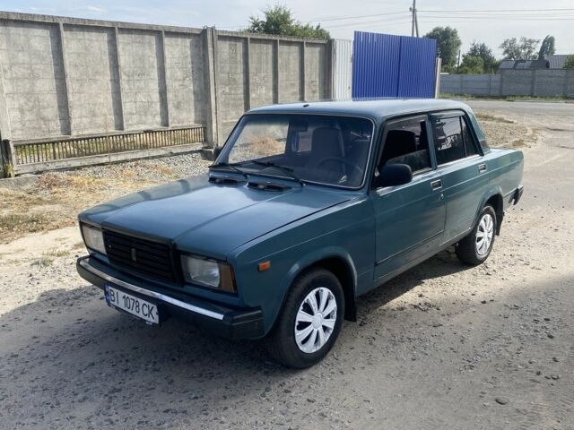 Синій ВАЗ 2107, об'ємом двигуна 1.5 л та пробігом 85 тис. км за 1100 $, фото 2 на Automoto.ua