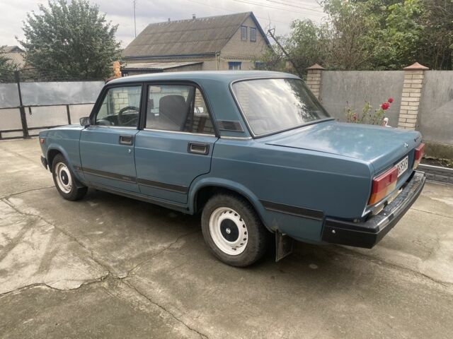 Синий ВАЗ 2107, объемом двигателя 1.5 л и пробегом 140 тыс. км за 1250 $, фото 1 на Automoto.ua