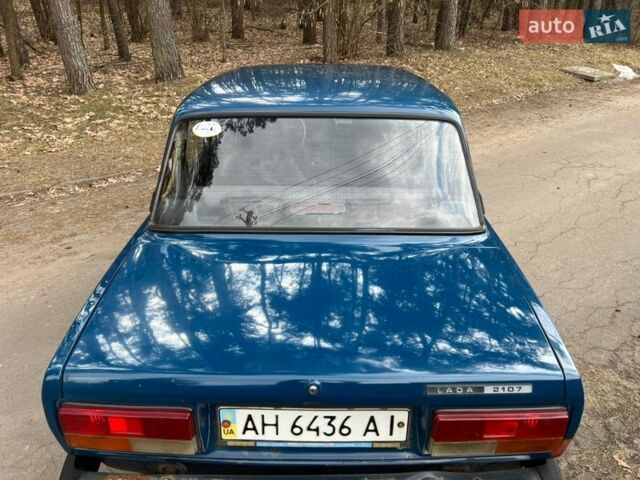 Синій ВАЗ 2107, об'ємом двигуна 1.5 л та пробігом 70 тис. км за 1000 $, фото 8 на Automoto.ua