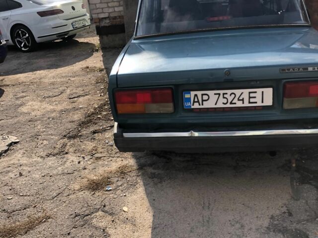 Синій ВАЗ 2107, об'ємом двигуна 1.5 л та пробігом 189 тис. км за 1400 $, фото 1 на Automoto.ua