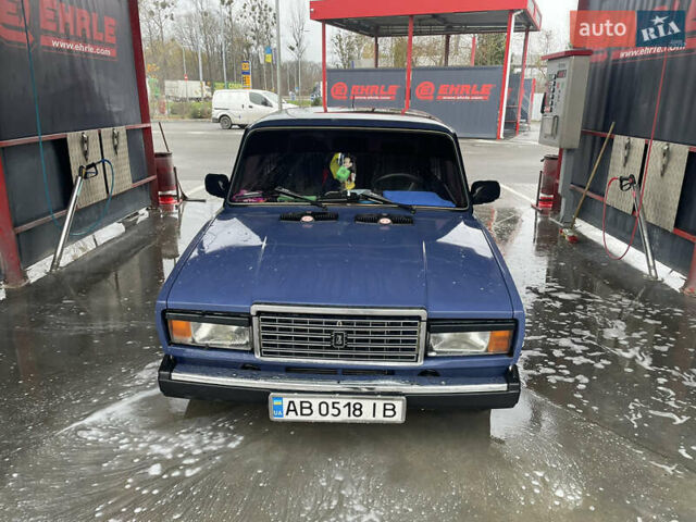 Синій ВАЗ 2107, об'ємом двигуна 1.45 л та пробігом 134 тис. км за 1650 $, фото 3 на Automoto.ua