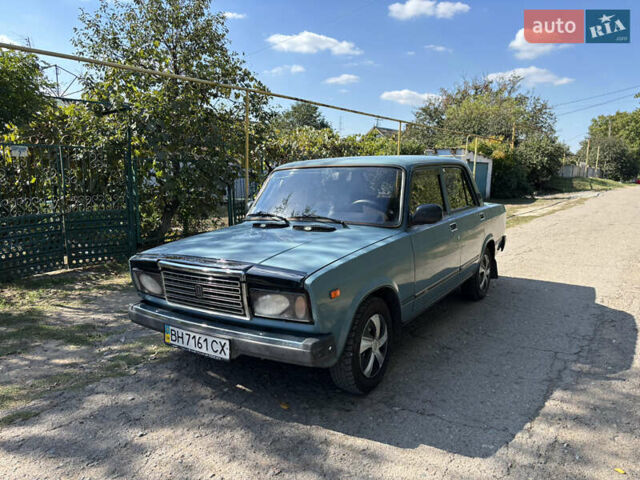 Синій ВАЗ 2107, об'ємом двигуна 1.57 л та пробігом 113 тис. км за 1700 $, фото 1 на Automoto.ua