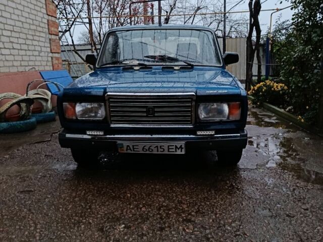 Синий ВАЗ 2107, объемом двигателя 1.5 л и пробегом 2 тыс. км за 1300 $, фото 1 на Automoto.ua