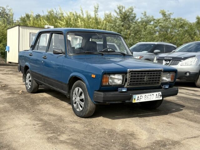 Синій ВАЗ 2107, об'ємом двигуна 1.5 л та пробігом 100 тис. км за 620 $, фото 1 на Automoto.ua