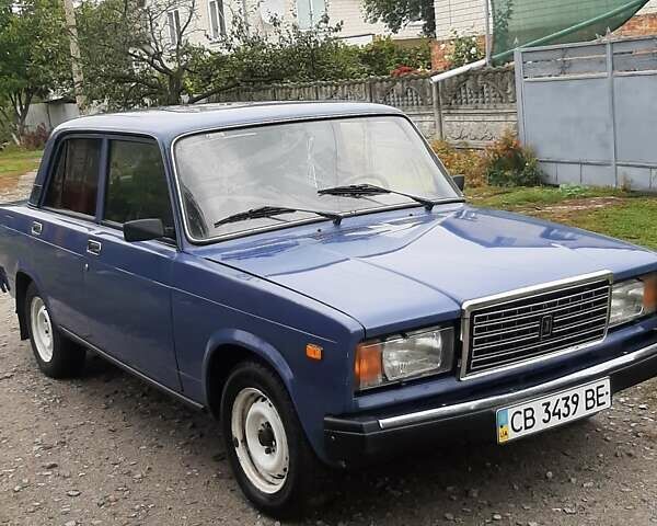 Синій ВАЗ 2107, об'ємом двигуна 1.45 л та пробігом 64 тис. км за 1200 $, фото 3 на Automoto.ua