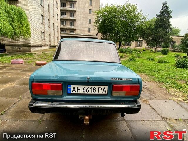 Синий ВАЗ 2107, объемом двигателя 1.5 л и пробегом 150 тыс. км за 1099 $, фото 2 на Automoto.ua
