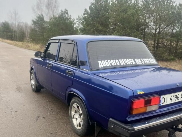 Синий ВАЗ 2107, объемом двигателя 1.5 л и пробегом 204 тыс. км за 1700 $, фото 6 на Automoto.ua