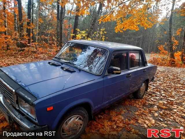 Синий ВАЗ 2107, объемом двигателя 1.6 л и пробегом 133 тыс. км за 1000 $, фото 4 на Automoto.ua