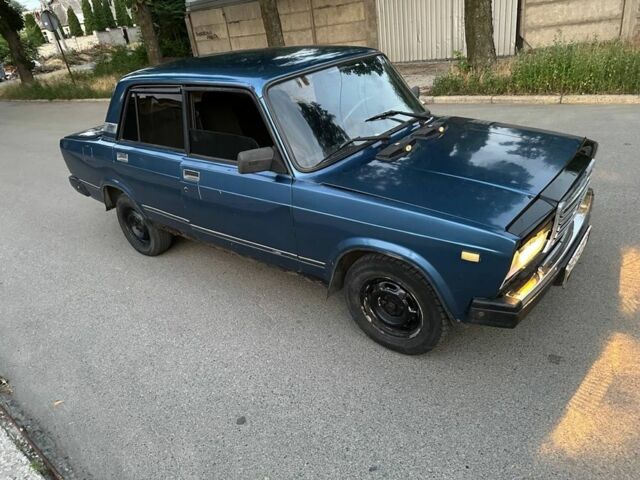 Синий ВАЗ 2107, объемом двигателя 1.3 л и пробегом 3 тыс. км за 431 $, фото 1 на Automoto.ua