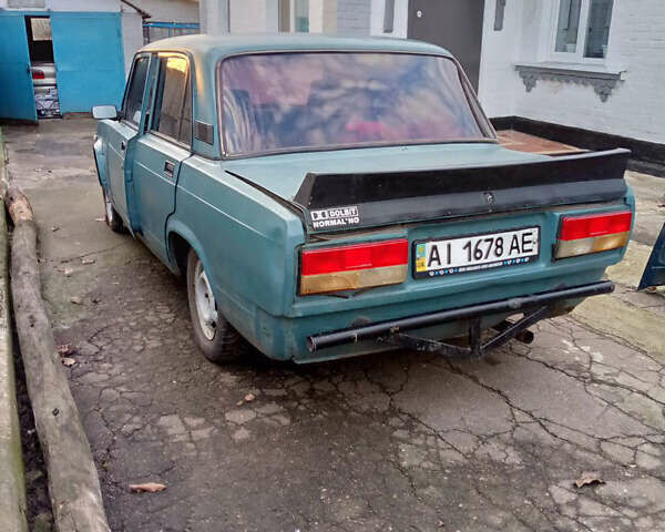 Синий ВАЗ 2107, объемом двигателя 1.7 л и пробегом 250 тыс. км за 700 $, фото 1 на Automoto.ua