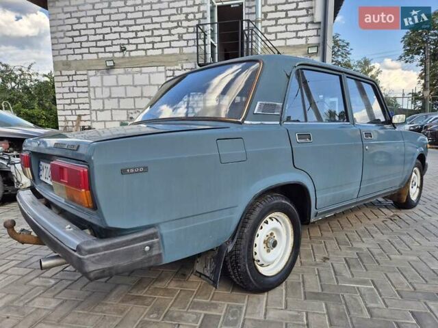 Синий ВАЗ 2107, объемом двигателя 1.5 л и пробегом 79 тыс. км за 1600 $, фото 5 на Automoto.ua