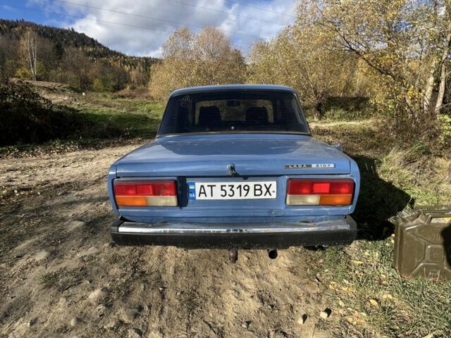 Синій ВАЗ 2107, об'ємом двигуна 1.5 л та пробігом 3 тис. км за 700 $, фото 3 на Automoto.ua