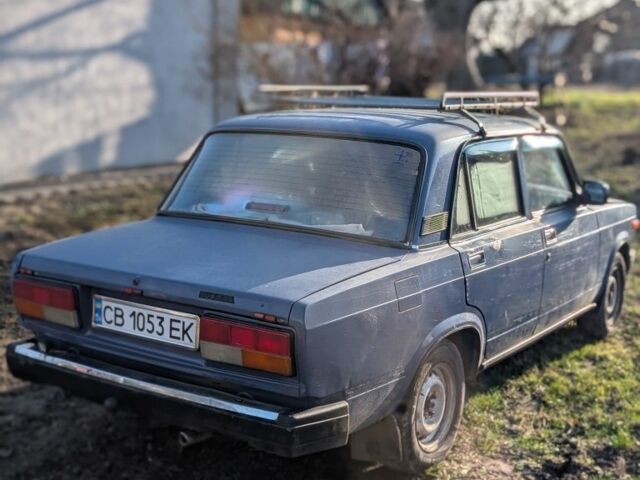 Синий ВАЗ 2107, объемом двигателя 1.6 л и пробегом 41 тыс. км за 1483 $, фото 6 на Automoto.ua