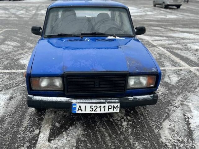Синій ВАЗ 2107, об'ємом двигуна 1.5 л та пробігом 120 тис. км за 1000 $, фото 1 на Automoto.ua