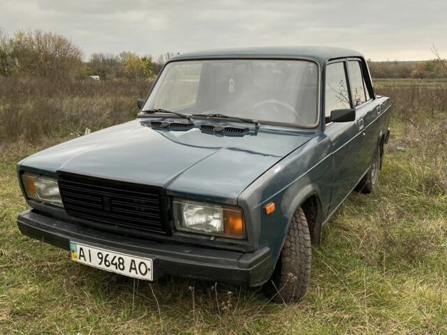 Синий ВАЗ 2107, объемом двигателя 1.5 л и пробегом 77 тыс. км за 1000 $, фото 11 на Automoto.ua