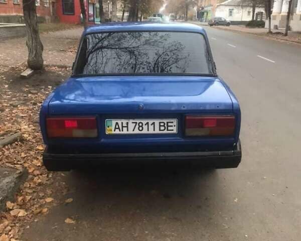 Синій ВАЗ 2107, об'ємом двигуна 1.6 л та пробігом 200 тис. км за 676 $, фото 2 на Automoto.ua