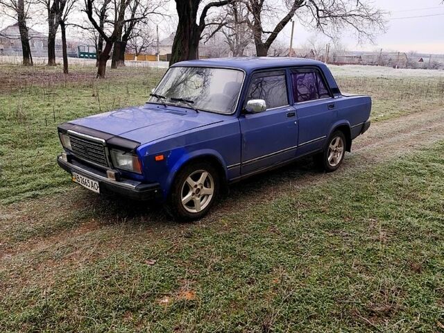 Синій ВАЗ 2107, об'ємом двигуна 1.5 л та пробігом 94 тис. км за 1500 $, фото 1 на Automoto.ua