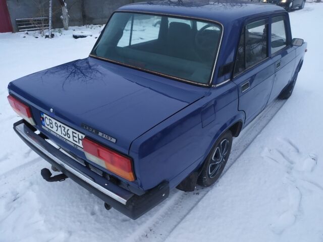 Синій ВАЗ 2107, об'ємом двигуна 0 л та пробігом 75 тис. км за 1650 $, фото 1 на Automoto.ua