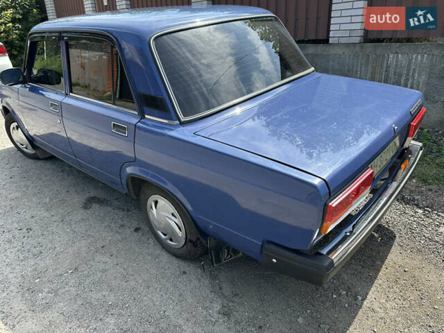Синій ВАЗ 2107, об'ємом двигуна 1.6 л та пробігом 62 тис. км за 2800 $, фото 6 на Automoto.ua