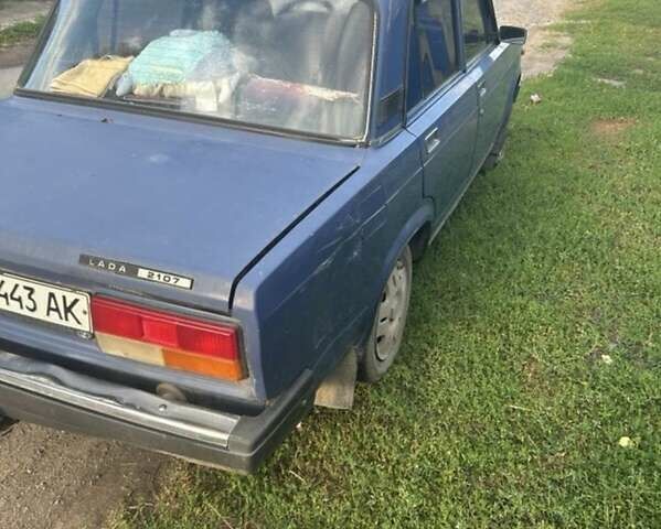 Синій ВАЗ 2107, об'ємом двигуна 0 л та пробігом 78 тис. км за 1300 $, фото 11 на Automoto.ua