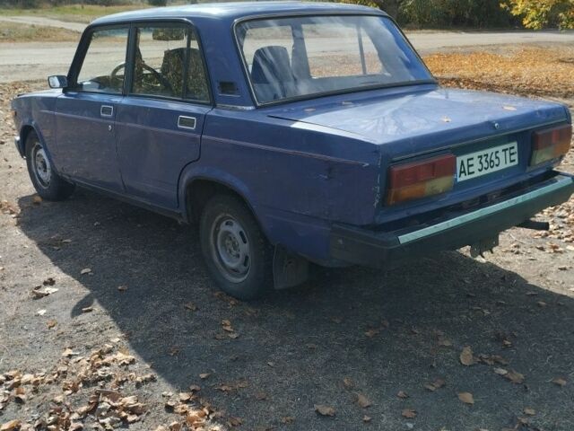 Синий ВАЗ 2107, объемом двигателя 1.5 л и пробегом 18 тыс. км за 481 $, фото 1 на Automoto.ua