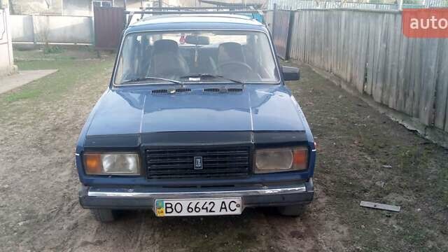 Синій ВАЗ 2107, об'ємом двигуна 1.45 л та пробігом 112 тис. км за 1150 $, фото 3 на Automoto.ua
