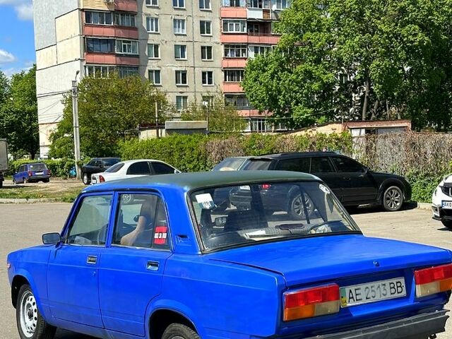 Синий ВАЗ 2107, объемом двигателя 1.5 л и пробегом 0 тыс. км за 650 $, фото 4 на Automoto.ua