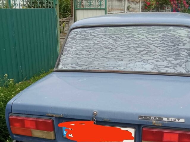 Синий ВАЗ 2107, объемом двигателя 1.5 л и пробегом 87 тыс. км за 800 $, фото 2 на Automoto.ua