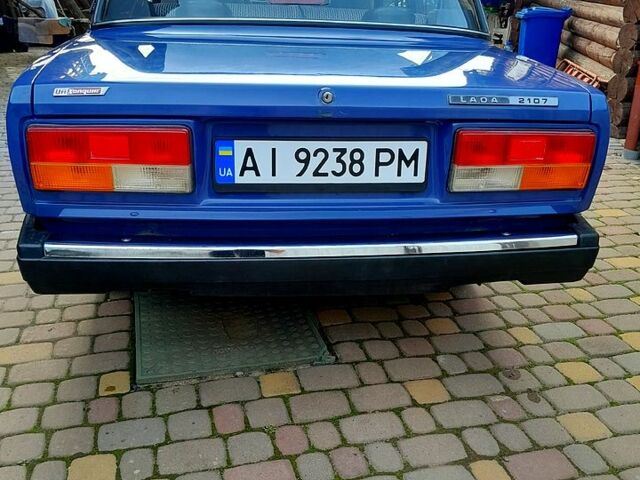 Синій ВАЗ 2107, об'ємом двигуна 1.5 л та пробігом 75 тис. км за 2900 $, фото 2 на Automoto.ua