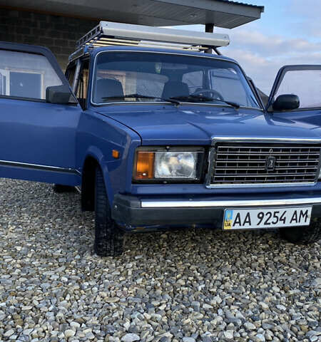 Синий ВАЗ 2107, объемом двигателя 1.45 л и пробегом 150 тыс. км за 1300 $, фото 2 на Automoto.ua