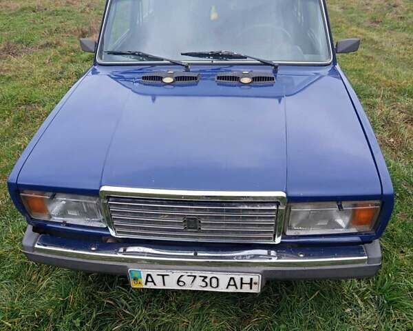 Синий ВАЗ 2107, объемом двигателя 1.5 л и пробегом 80 тыс. км за 1200 $, фото 5 на Automoto.ua