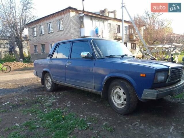 Синий ВАЗ 2107, объемом двигателя 1.5 л и пробегом 60 тыс. км за 1550 $, фото 6 на Automoto.ua