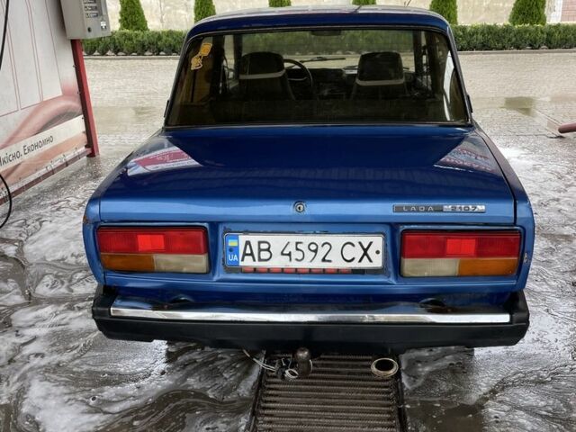 Синий ВАЗ 2107, объемом двигателя 1.6 л и пробегом 60 тыс. км за 1000 $, фото 1 на Automoto.ua