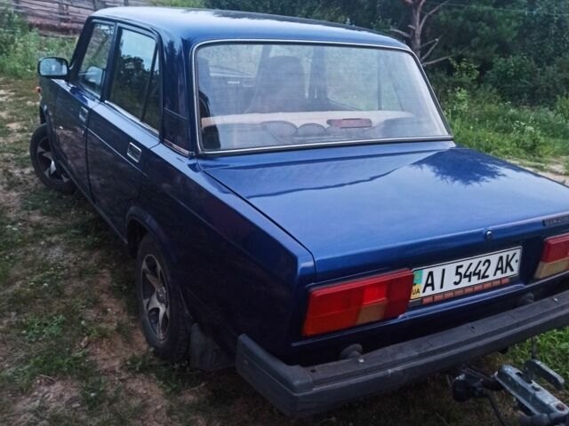 Синій ВАЗ 2107, об'ємом двигуна 1.4 л та пробігом 120 тис. км за 1064 $, фото 3 на Automoto.ua