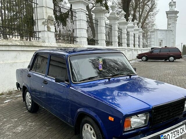 Синий ВАЗ 2107, объемом двигателя 1.5 л и пробегом 85 тыс. км за 1500 $, фото 7 на Automoto.ua